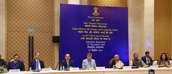 55th GST Council Meet: Decisions Under FM Nirmala Sitharaman’s Chair in Jaisalmer