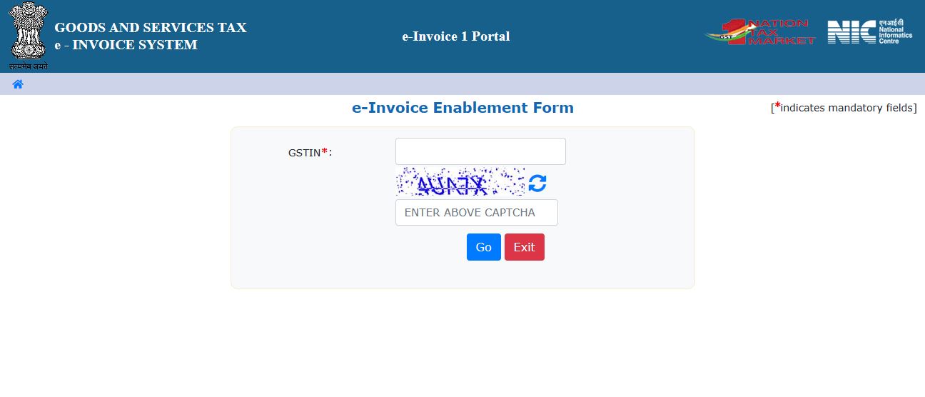 E-Invoice : Self Enablement